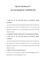 Suy Tim Sung Huyết và Phù Phổi Cấp ppt
