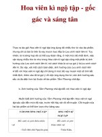 Hoa viên kì ngộ tập - gốc gác và sáng tân pdf