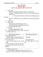 Giáo án âm nhạc lớp 4: Học hát bài: GIẤC MƠ CỦA BÉ ppt