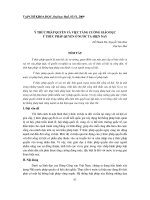 Báo cáo nghiên cứu khoa học: 