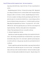 Phân tích hợp tác Việt Nam và Liên minh châu Âu trong lĩnh vực dệt may - 2 doc