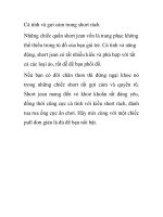 Cá tính và gợi cảm trong short rách pot