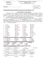 ĐỀ THI THỬ ĐẠI HỌC, CAO ĐẲNG NĂM 2010-2011 MÔN TIẾNG ANH doc