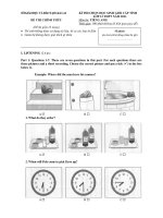 KÌ THI CHỌN HỌC SINH GIỎI CẤP TỈNH LỚP 12 THPT NĂM 2011 Môn thi: TIẾNG ANH docx