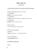 Điều trị nội khoa - LOAN NHỊP TIM PART 1 pps