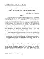 Báo cáo nghiên cứu khoa học: 