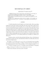 Báo cáo nghiên cứu khoa học: 