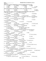 ĐỀ KIỂM TRA TẬP TRUNG LẦN 2A ppt