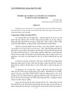 Báo cáo nghiên cứu khoa học: 