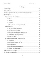 Đề tài báo cáo khoa học công nghệ sản xuất bia