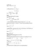 Thiết kế bài giảng hình học 12 nâng cao tập 2 part 9 docx