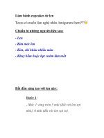 Làm bánh cupcakes từ len pptx