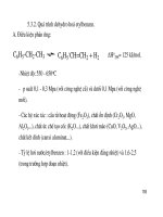 Bài giảng công nghệ hóa dầu part 9 pps