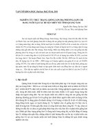 Báo cáo nghiên cứu khoa học: 