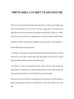 NHỮNG ĐIỀU CẦN BIẾT VỀ KÉO DÀI CHI pps