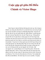 Cuộc gặp gỡ giữa Hồ Biểu Chánh và Victor Hugo pptx