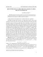 Báo cáo nghiên cứu khoa học: 