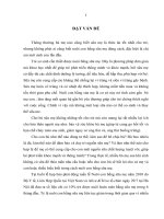 tìm hiểu về việc thực hành cho con bú sữa mẹ của các sản phụ sau đẻ tại bệnh viện trung ương huế