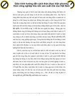 Giáo trình hướng dẫn cách thức thực hiện phương thức công nghiệp hóa nền sản xuất chè của Việt Nam phần 1 potx