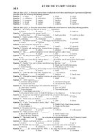 KỲ THI THỬ TN-THPT NĂM 2011 - ĐỀ 3 potx