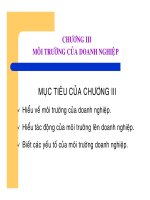 Bài giảng Nguyên lý Quản trị học - Chương 3 pot