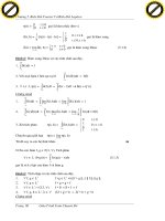 Giáo trình hướng dẫn cách sử dụng bất đẳng thức cauchy và điều kiện để thỏa đẵng thức cauchy phần 6 docx