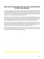 Giáo trình hướng dẫn cách tạo lập và phát triển địa chỉ ISP cho máy tính phần 1 potx