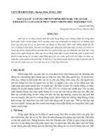 Báo cáo nghiên cứu khoa học: 