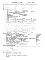 BÀI KIỂM TRA ( 7 ) docx