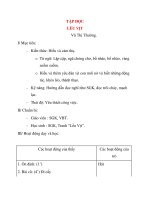 Giáo án lớp 4 môn TẬP ĐỌC LỀU VỊT ppsx