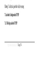 Giáo trình quản lý mạng - Phần 4 Quản trị mạng Windowns 2000 - Chương 7 ppt