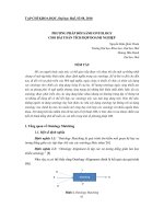 Báo cáo nghiên cứu khoa học: 