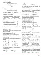 ĐỀ KIỂM TRA ĐỊNH KỲ Lần 2 Môn: Vật lý 12 – Đề A pot