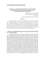 Báo cáo nghiên cứu khoa học: 