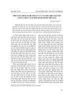 Báo cáo nghiên cứu khoa học: 