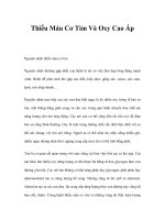 Thiếu Máu Cơ Tim Và Oxy Cao Áp ppsx