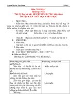 Giáo án âm nhạc lớp 5: Học bài hát: KỂ CHUYỆN HÁT RU pdf