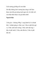 Cách nướng gà bằng nồi cơm điện doc