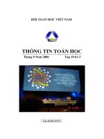 Thông tin toán học tập 10 số 3 ppt