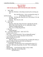 Giáo án âm nhạc lớp 2: Ôn bài hát: TRÊN CON ĐƯỜNG ĐẾN TRƯỜNG pps