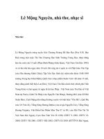 Lê Mộng Nguyên, nhà thơ, nhạc sĩ docx