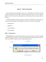LẬP TRÌNH TRỰC QUAN - PHẦN II VISUAL BASIC - BÀI 19 potx