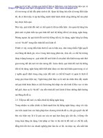 Đảng vận dụng triết học Mác Lênin trong hoạt động Ngân hàng thời kì đổi mới - 3 ppt