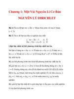Chương 1: Một Vài Nguyên Lí Cơ Bản NGUYÊN LÝ DIRICHLET_6 pdf