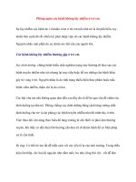 Phòng ngừa các bệnh không lây nhiễm ở trẻ em ppsx