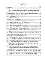 THỰC TRẠNG CÔNG TÁC KẾ TOÁN TẬP HỢP CHI PHÍ SẢN XUẤT VÀ TÍNH GIÁ THÀNH SẢN PHẨM TẠI CÔNG TY CỔ PHẦN CHÈ TRẦN PHÚ