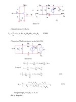 Bài giảng mạch điện tử : MẠCH PHÂN CỰC VÀ KHUẾCH ÐẠI TÍN HIỆU NHỎ DÙNG BJT part 6 ppsx