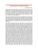 PHƯƠNG PHÁP TIẾP CẬN HỌC THUYẾT GIÁ TRỊ LAO ĐỘNG CỦA KARLMARX TRONG KINH TẾ ppt