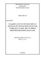Tìm hiểu trị số dung tích thở ra tối đa ở học sinh trường tiểu học thuận thành, thành phố huế bằng máy đo lưu lượng đỉnh PFM