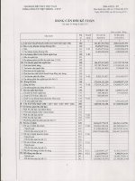 TậP đoàn dệt MAY VIệT NAM TổNG CôNG TY VIệT THắNG CTCP bảng cân đối kế toán tại 30 tháng 6 năm 2011 báo cáo tài chính quý 2 và 6 tháng đầu năm 2011